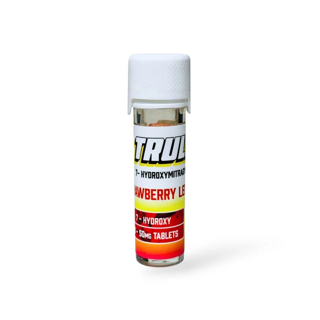 Truly7 7-Hydroxymitragynine Chewable Tablets Strawberry Lemonade 50mg Per Tablet