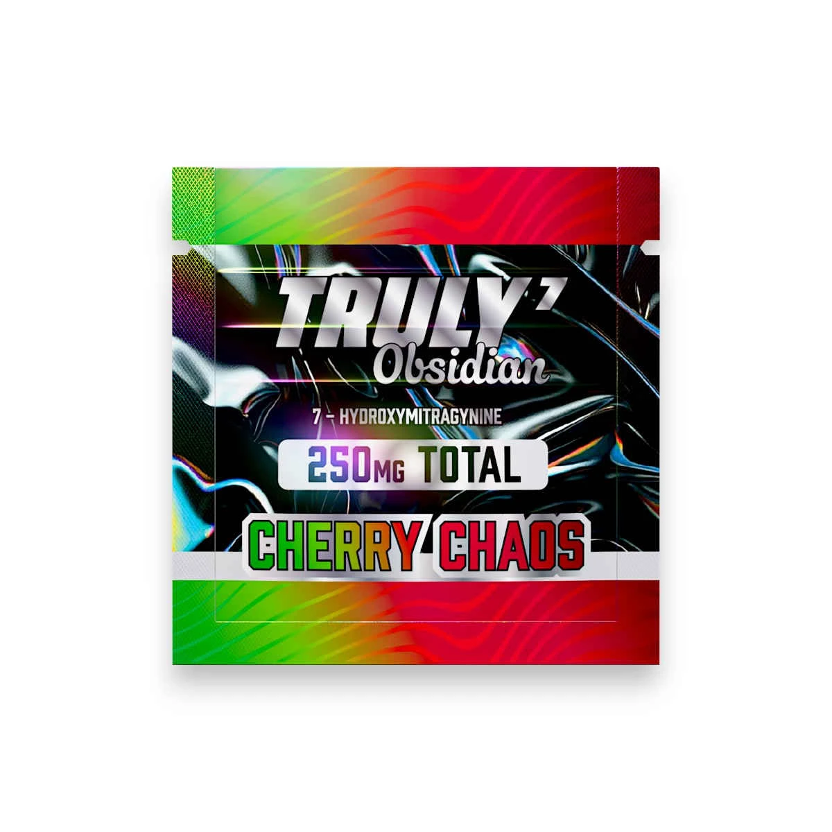 Truly7 Obsidian 7-Hydroxymitragynine Tablets Cherry Chaos 125mg Per Tablet